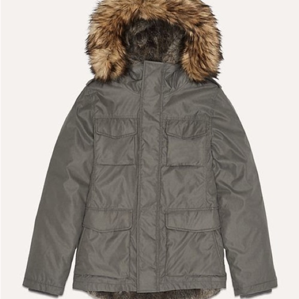 Aritzia TNA Niseko Parka in dark Shadow